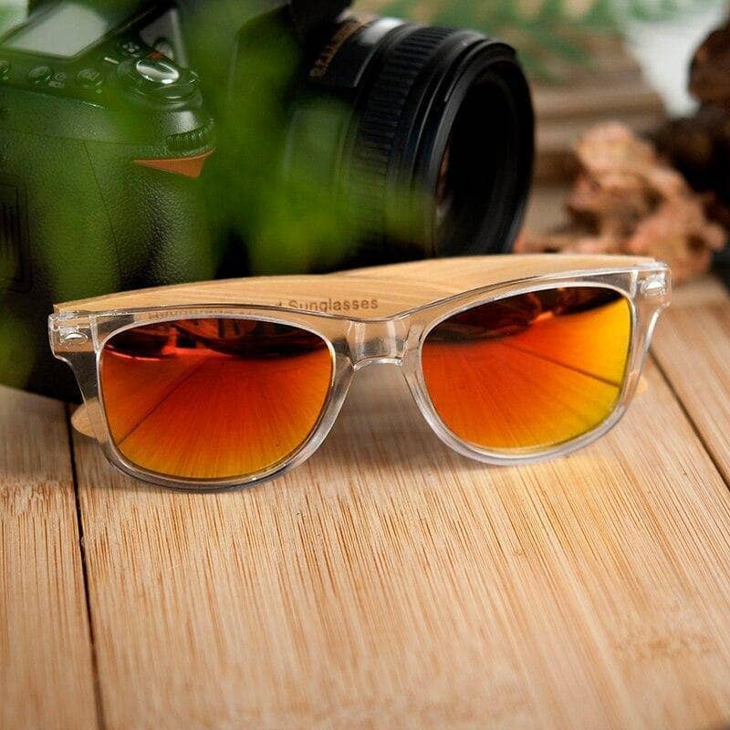 Lunettes en Bois Retro Wood By Woody Boy