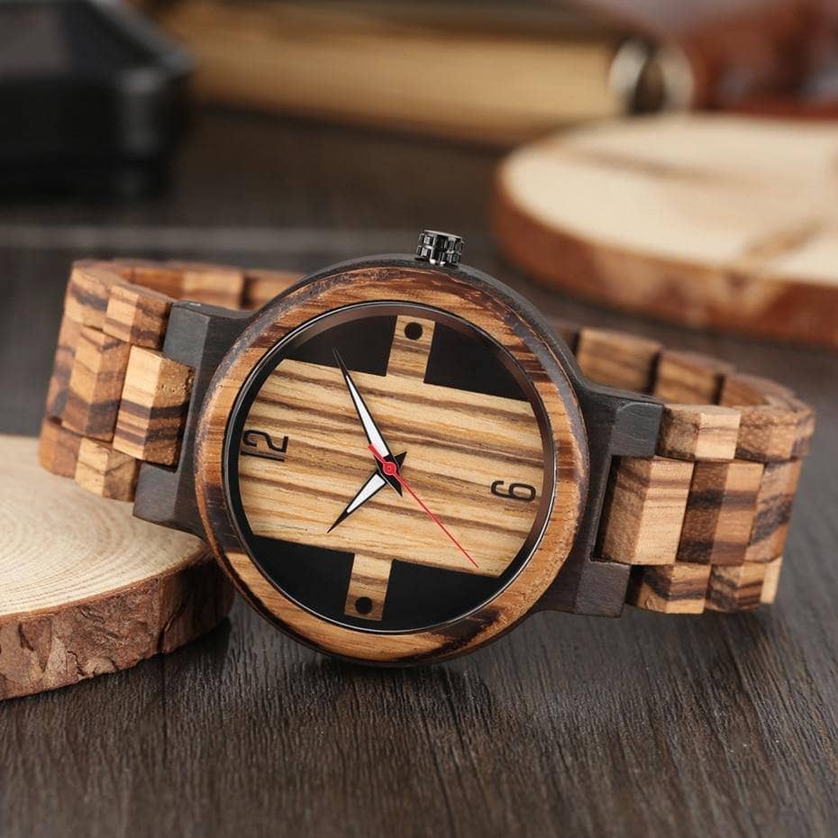 Marque de discount montre en bois